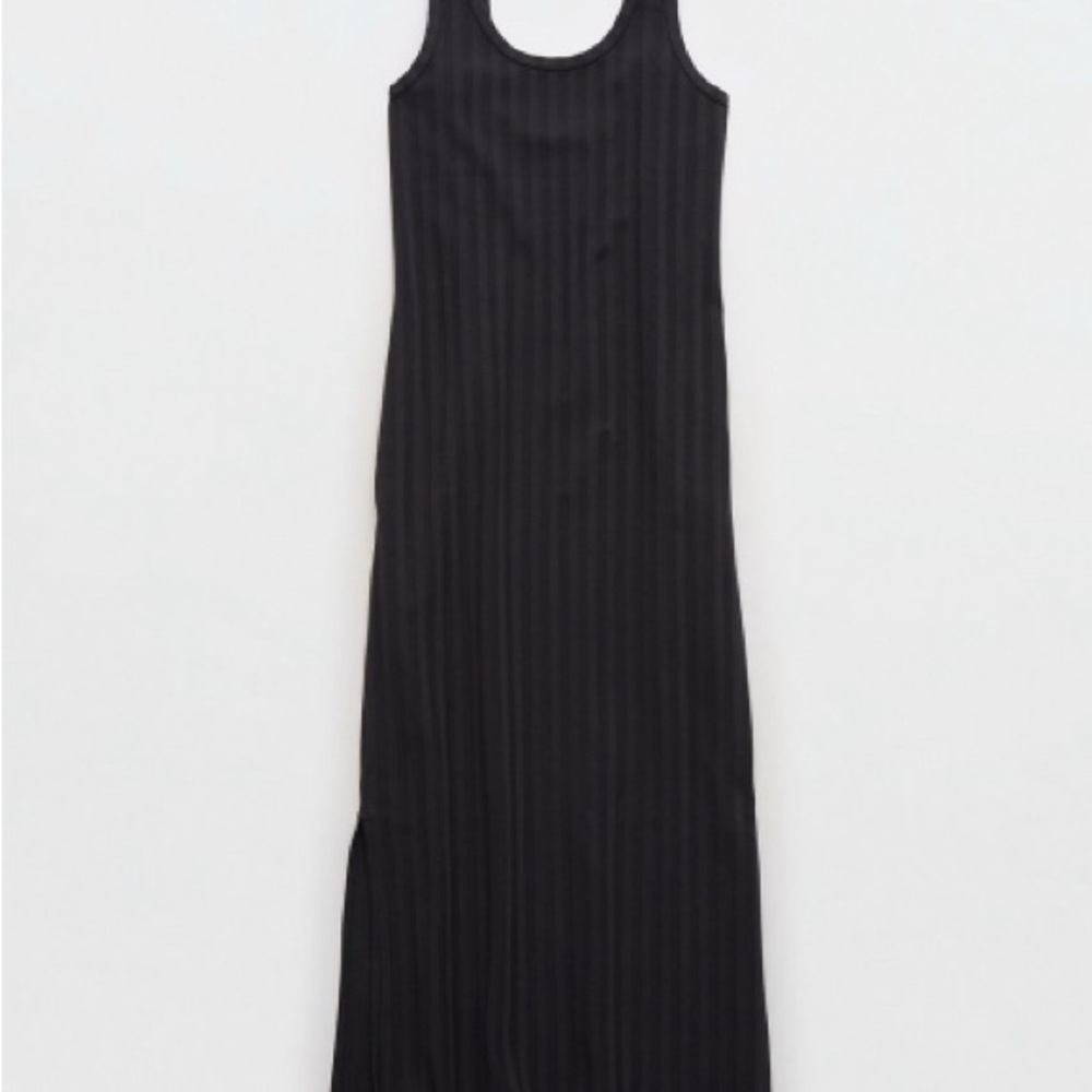 OFFLINE by Aerie Black Sleeveless Maxi Dress